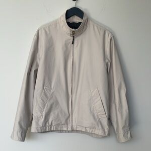 London Fog Twill Jacket in Light Beige